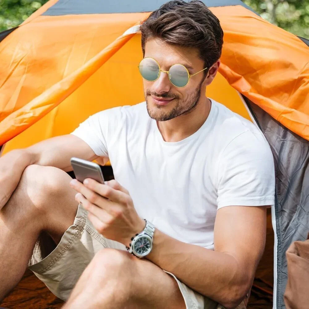 Hippie Sunglasses Multicolor Round 60s 70s Party Accessories for Women Men